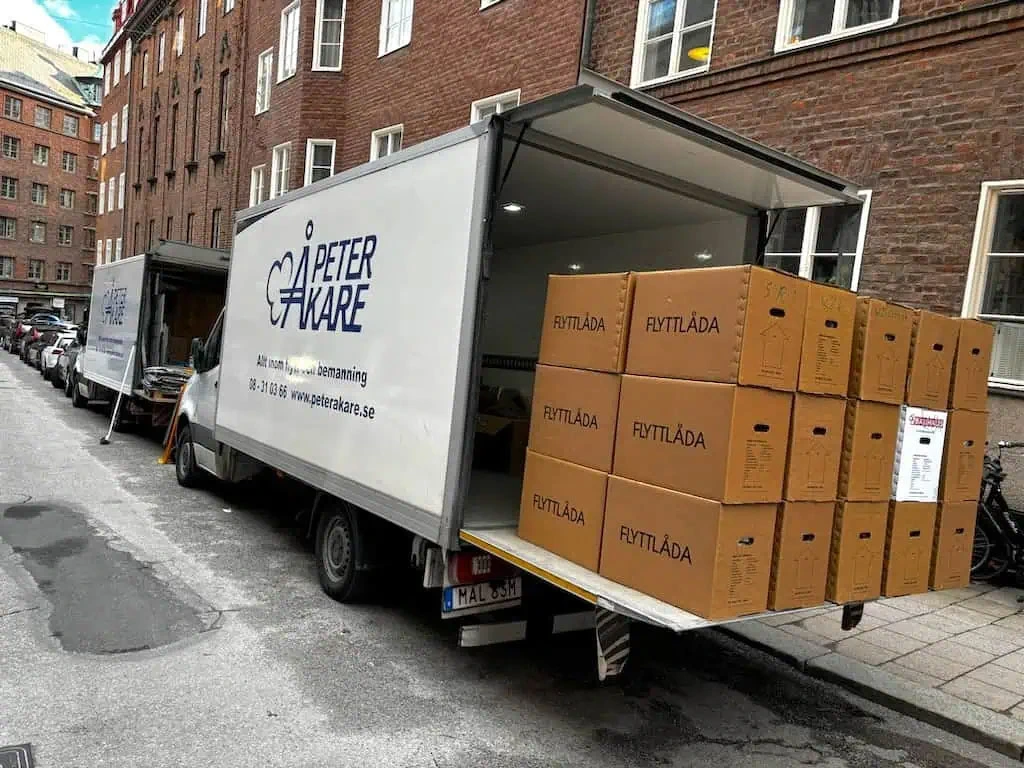Flyttfirma på Gotland